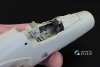 Quinta Studio QD32010 Mirage 2000-5 3D-Printed & coloured Interior on decal paper (for Kitty Hawk kit) 1/32